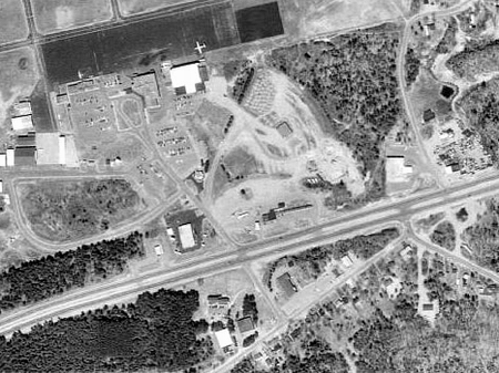 Airport Drive-In Theatre - Aerial - Photo From Terraserver (newer photo)